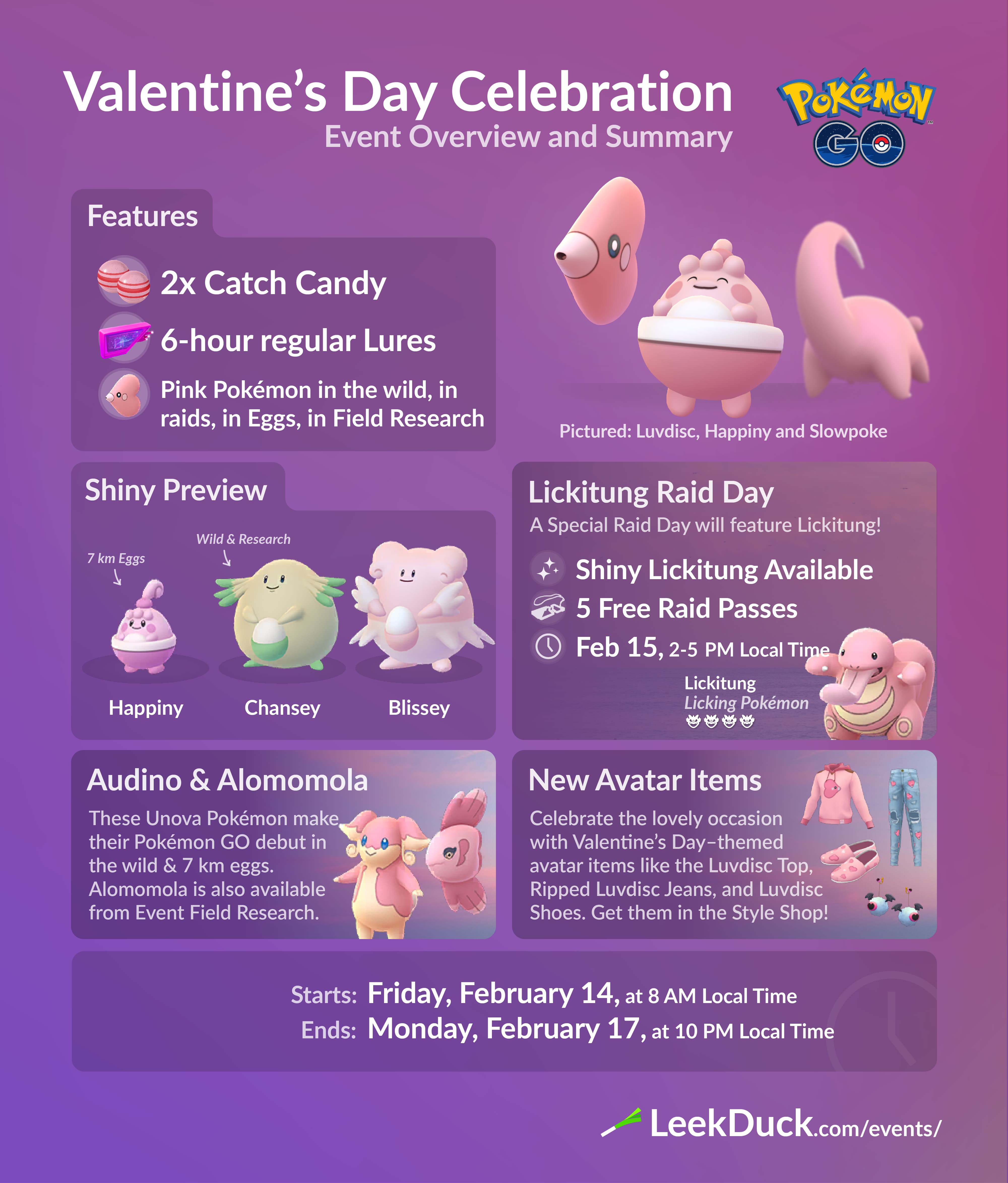 Pokémon GO Starts Valentine's Day Event