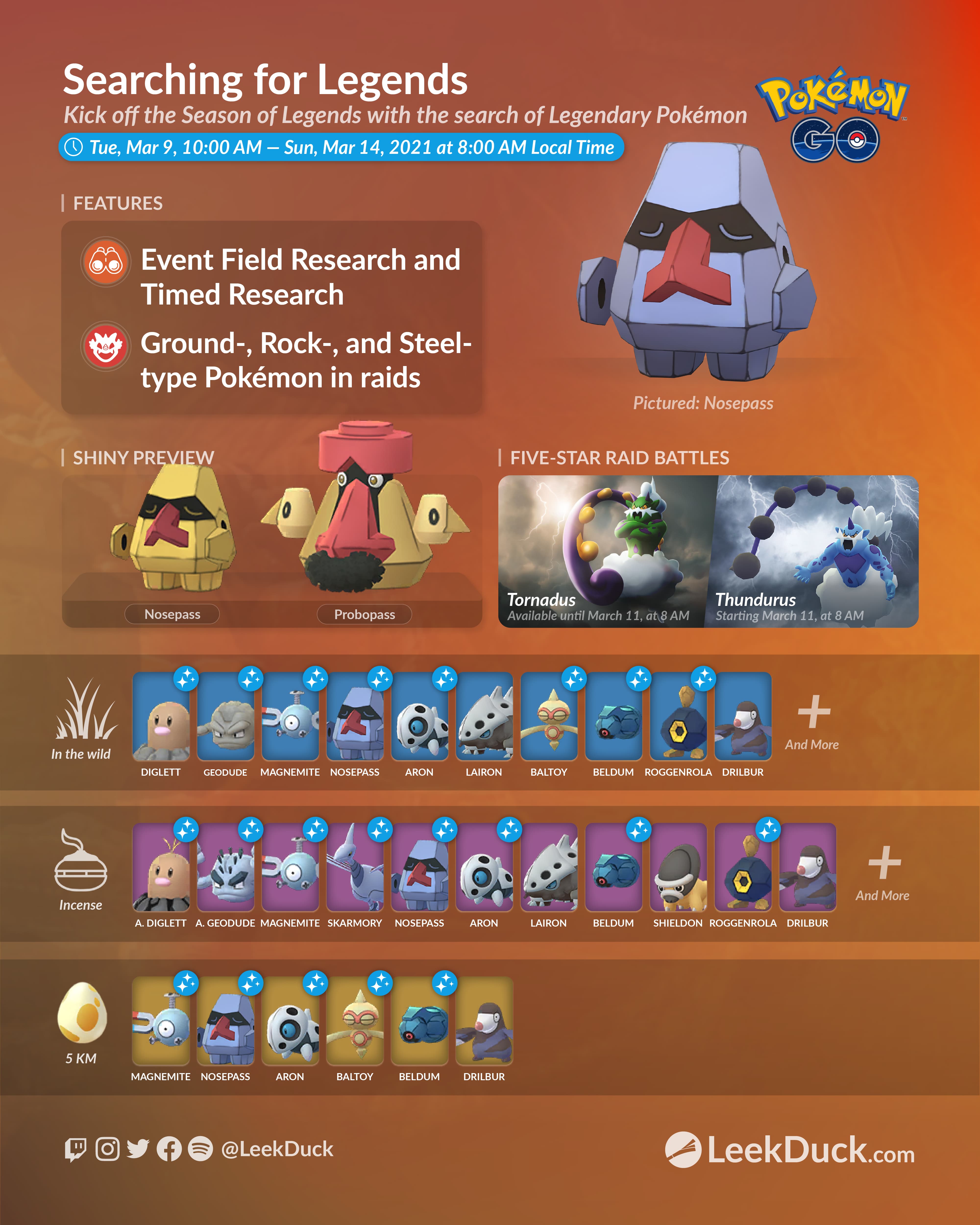 Pokémon Go' Search for Legends Event: Start Time, Research Tasks and More