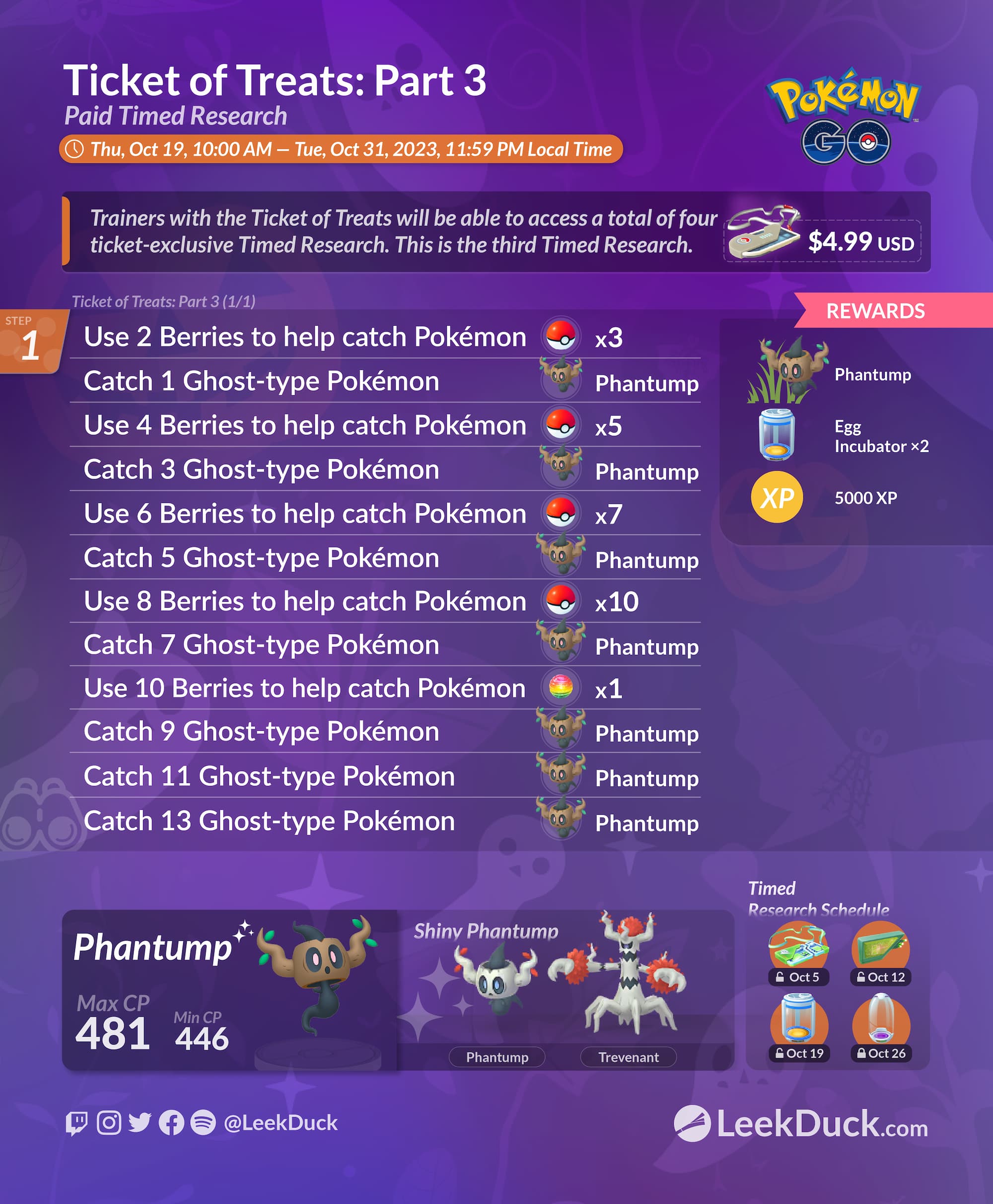 Pokemon Go Halloween 2023 Spiritomb Timed Research tasks & rewards - Dexerto