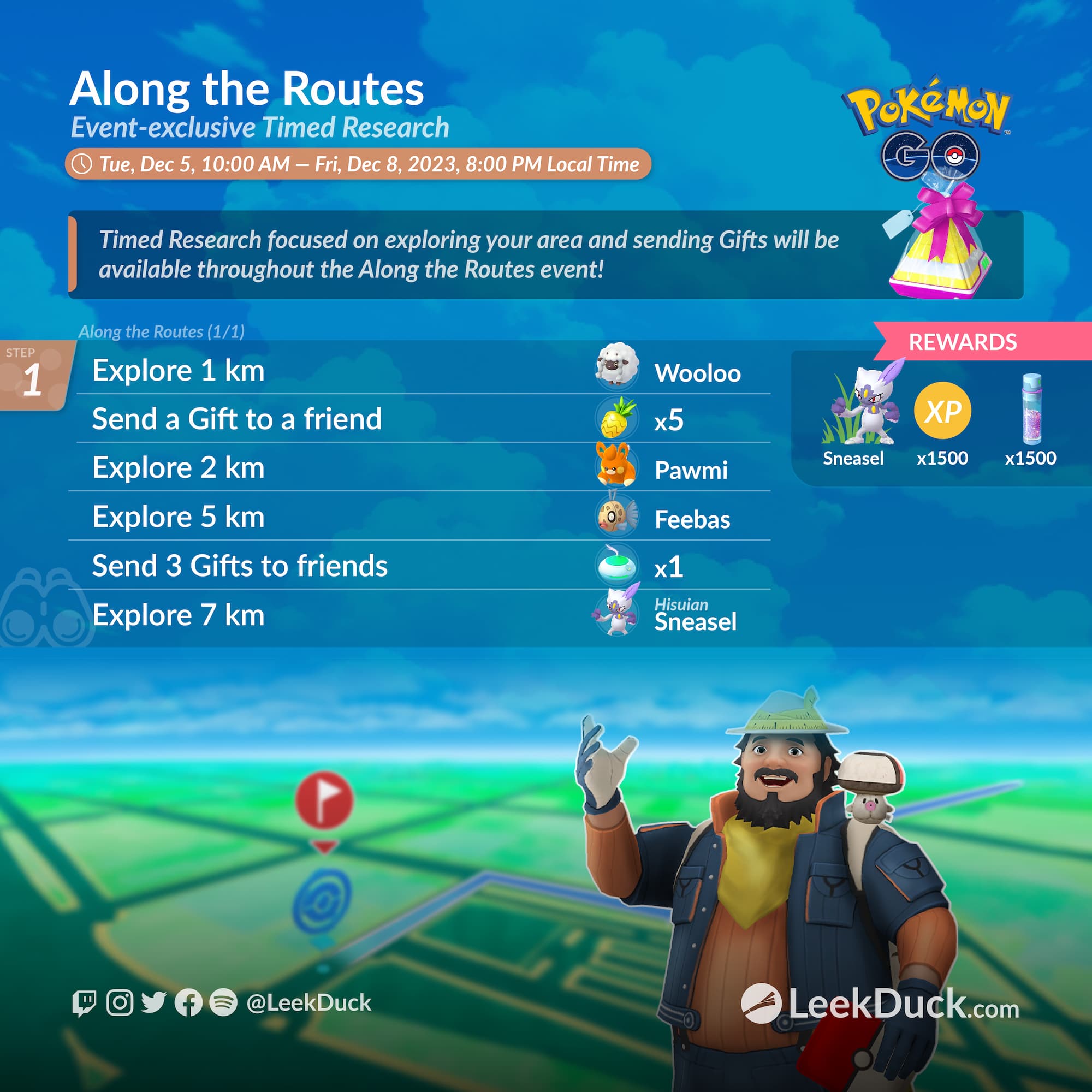 Discover the world in an all-new way with Routes! – Pokémon GO