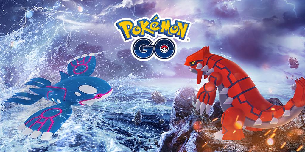 Kyogre é disponibilizado em Raid Battles de Pokémon GO - NerdBunker