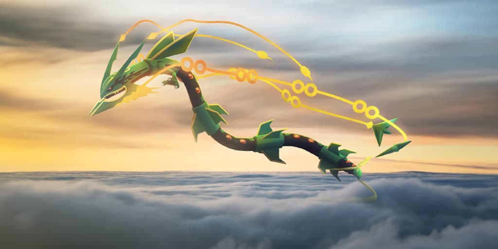 UK: Get a Shiny Rayquaza with Dragon Ascent! 