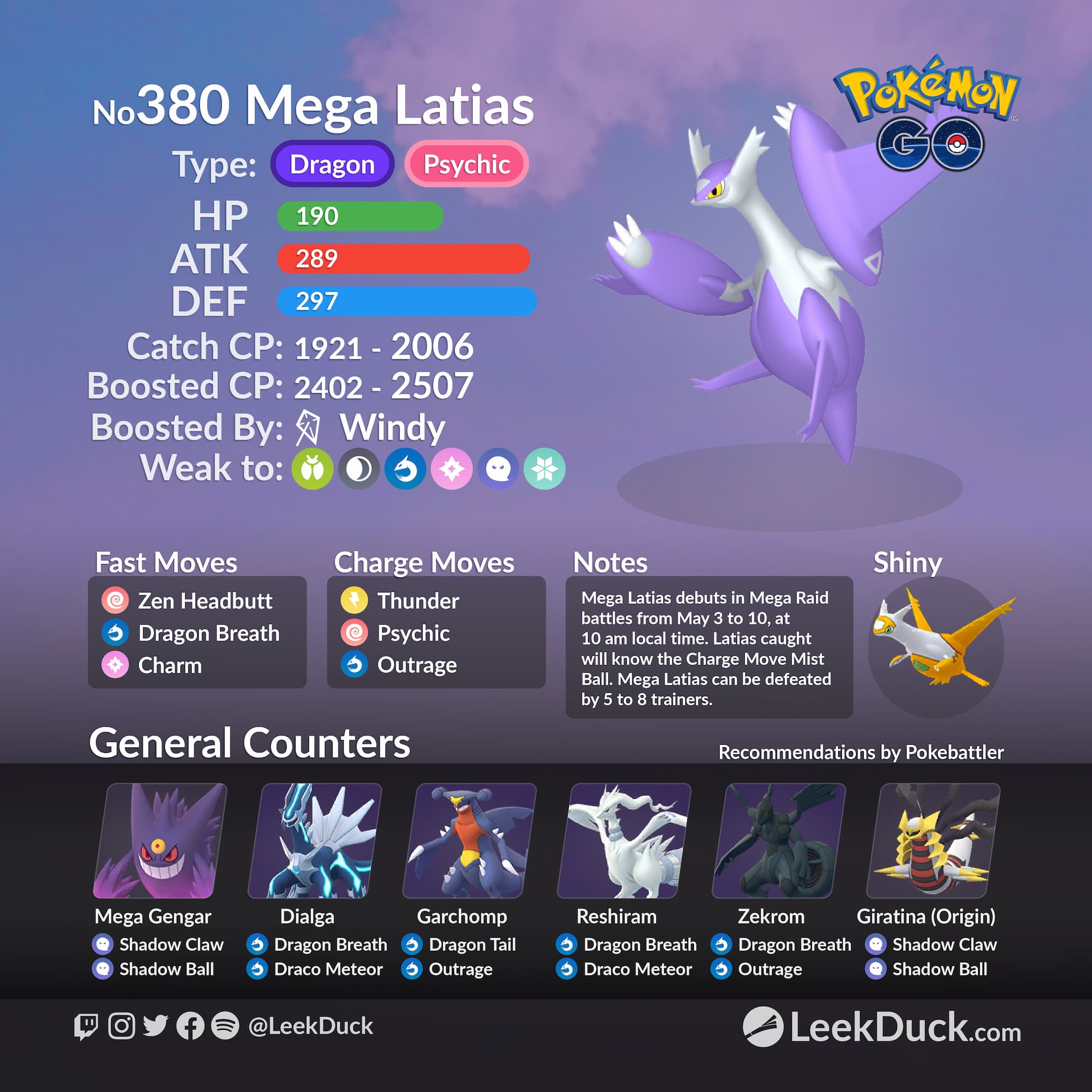 Atualização Pokémon GO: Mega Latias e - Jogada Excelente