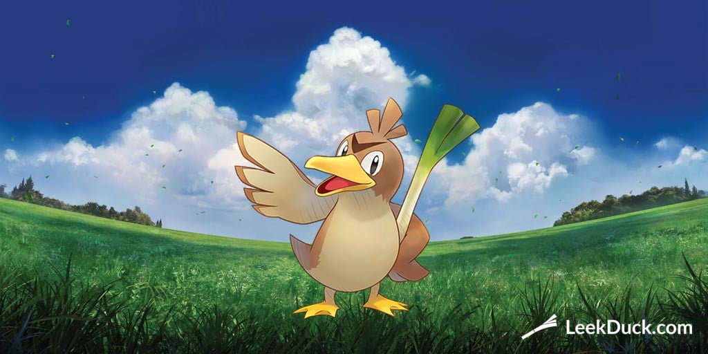 Leek Duck - A new Promo code is available from the Niantic