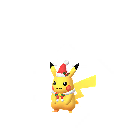 Holiday Attire Pikachu Image