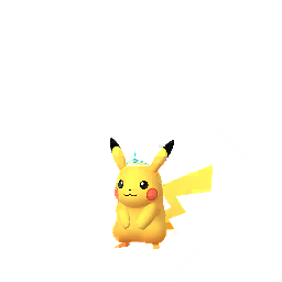 Aquamarine Crown Pikachu Image