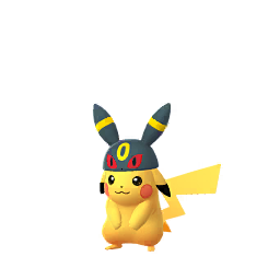 Umbreon Hat Pikachu Image